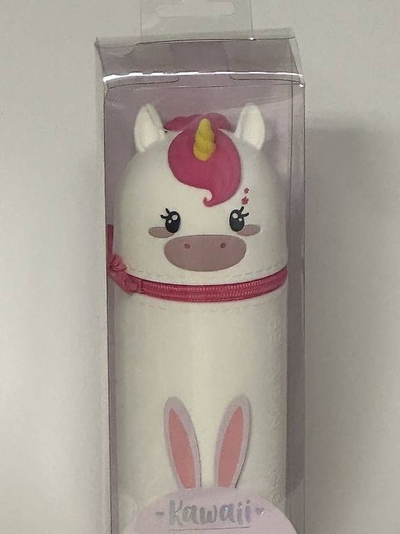 Astuccio Kawaii Rosa 5 Strati, Grande Capacità 60+ Penne, Con Ciondolo Peluche, Impermeabile E Resistente