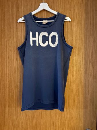 Hollister Vintage Tanktop Y2K Gr. M HCO Navyblau