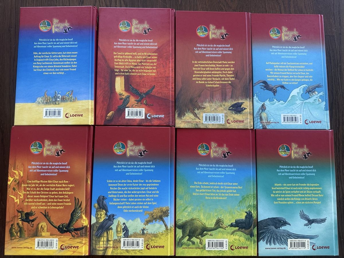 Libri: Die magische Insel, Bd. 2, 4-10 – Usato da Wangen b. Olten venduto da kellybundy31 2