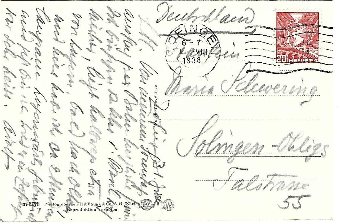 Cartoline postali: Zofingen Unterstadt – Usato da Wetzikon ZH venduto da Brulu100 1