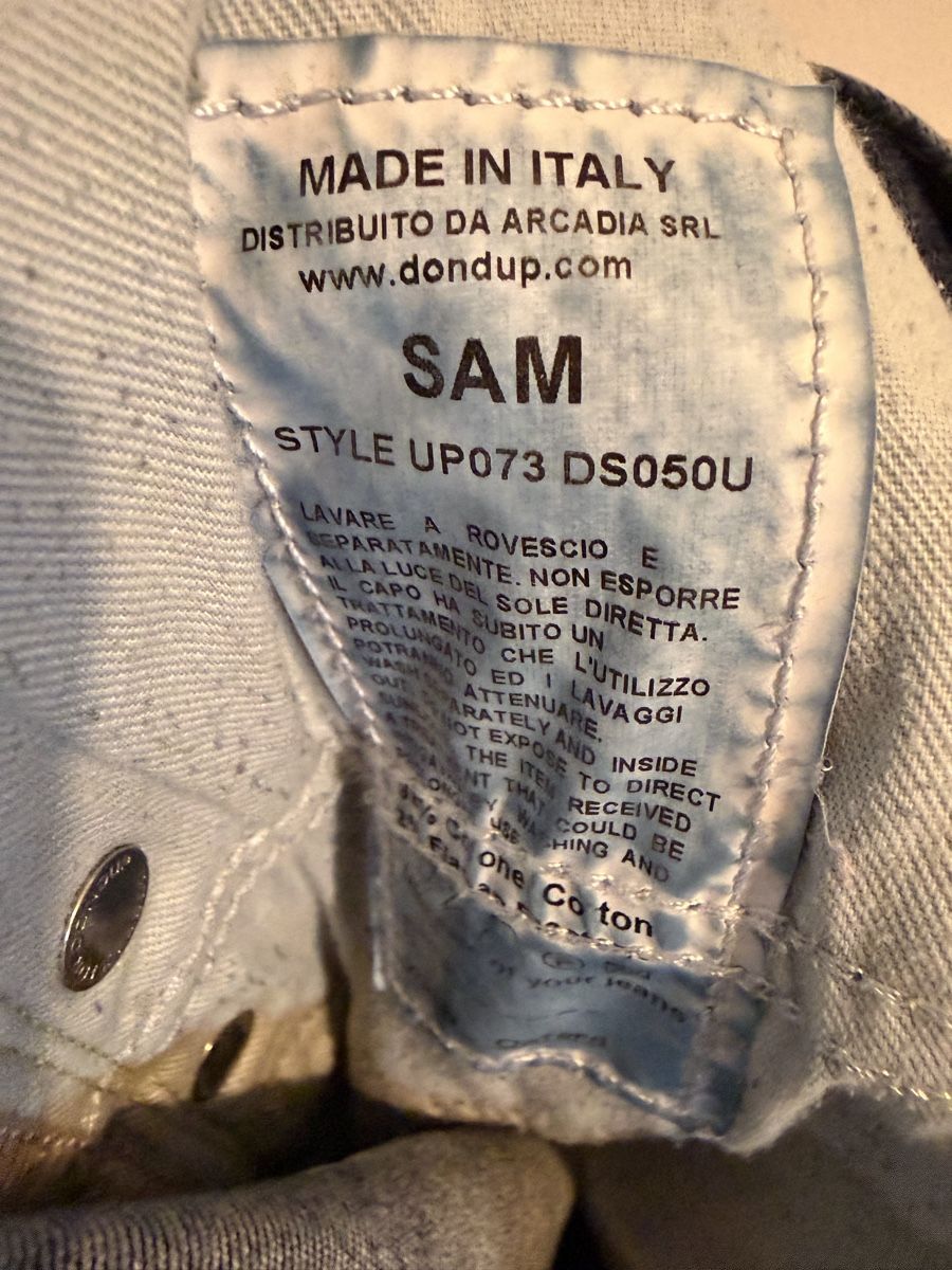 Dondup Jeans: Jeans uomo Dondup SAM blu taglia 34 usati – Usato da Lugano venduto da can_xdd8 9