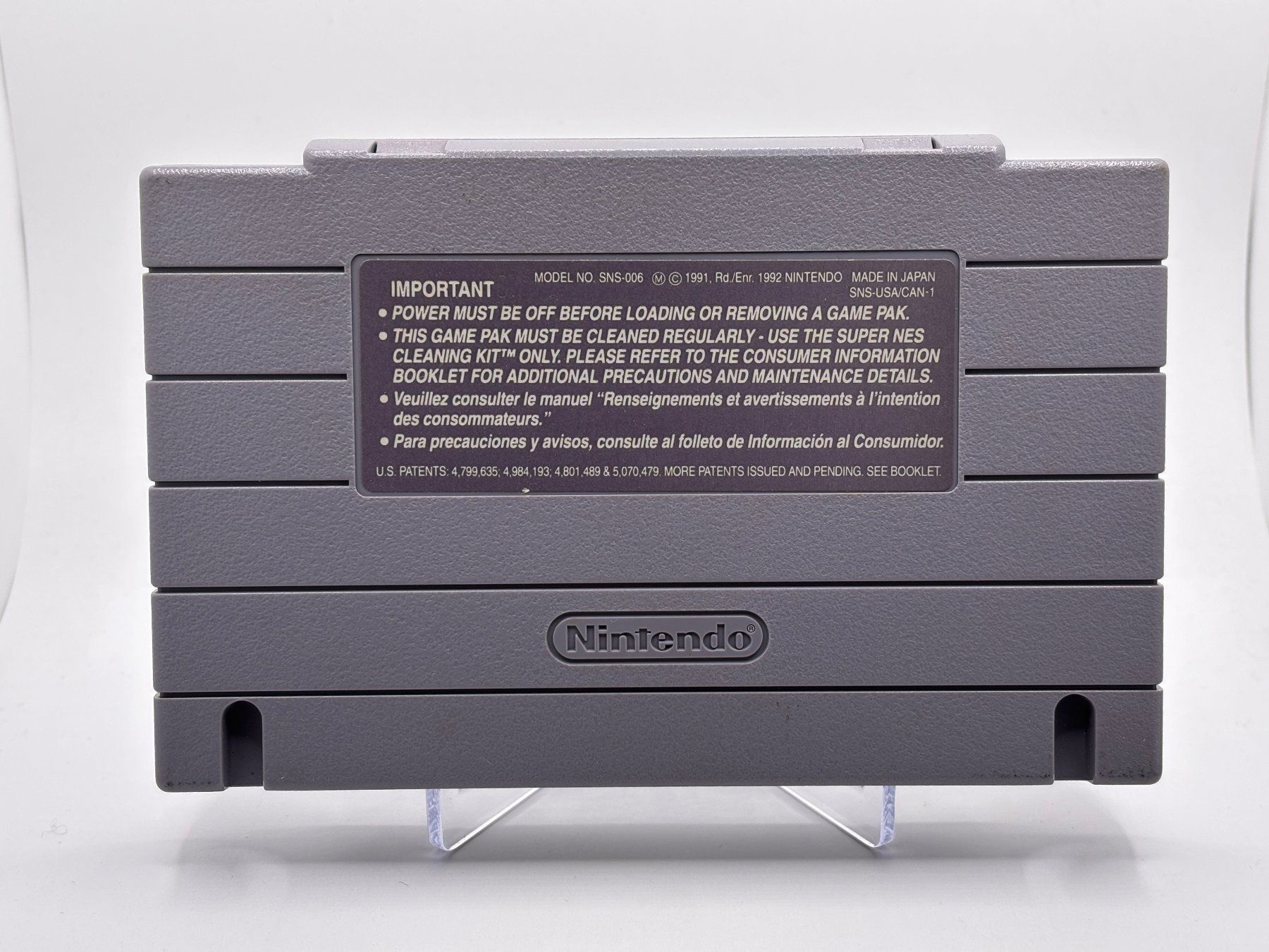 Nintendo Giochi: SNES - Super Strike Eagle ( NTSC ) – Usato da Allschwil venduto da Bullach 1