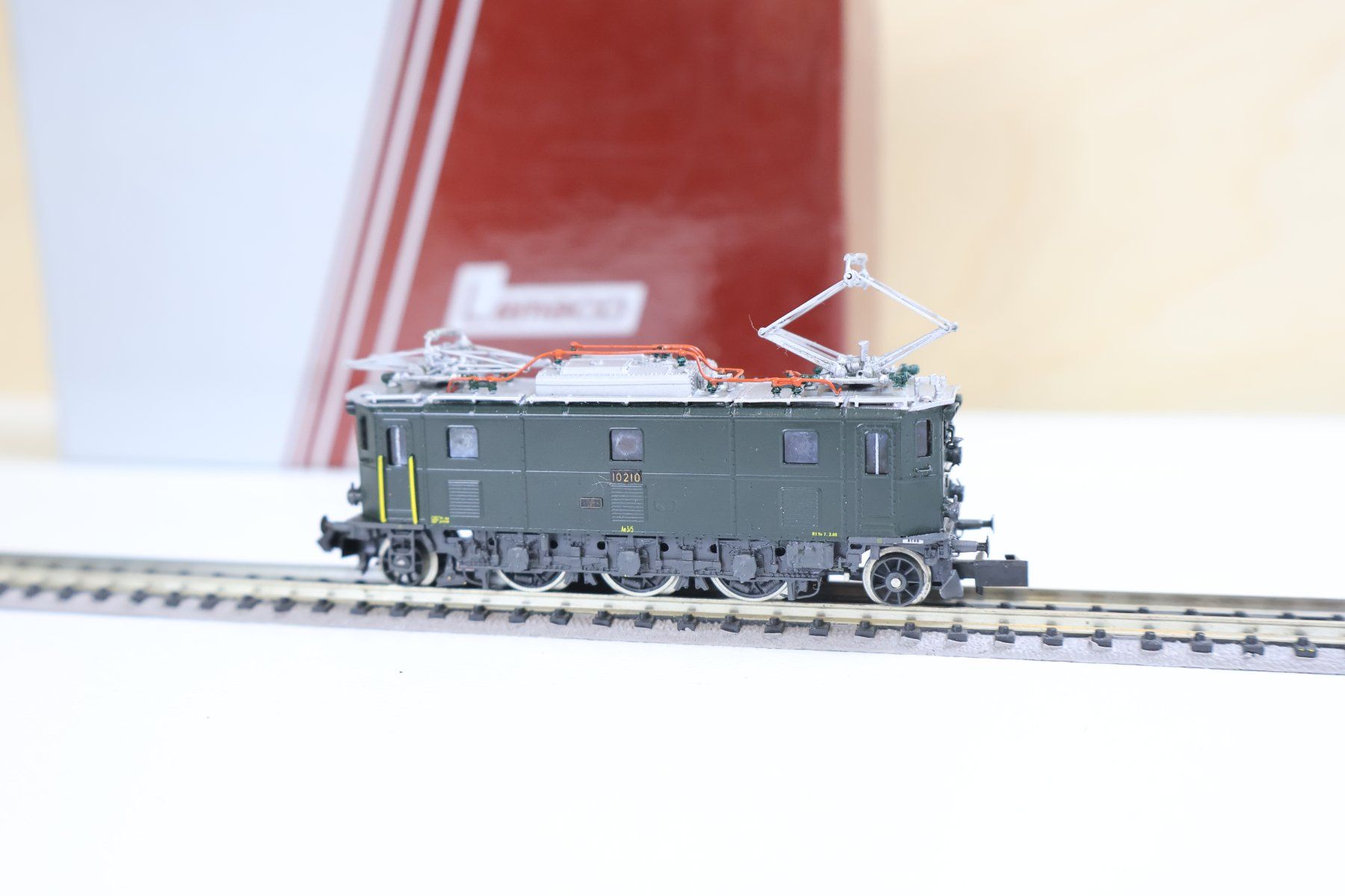 Lemaco Modellini di ferrovie: Lemaco SBB Ae 3/5 E-Lok - Limitiert Messingmodell - Spur N – Usato da Winterthur venduto da Monstera 6
