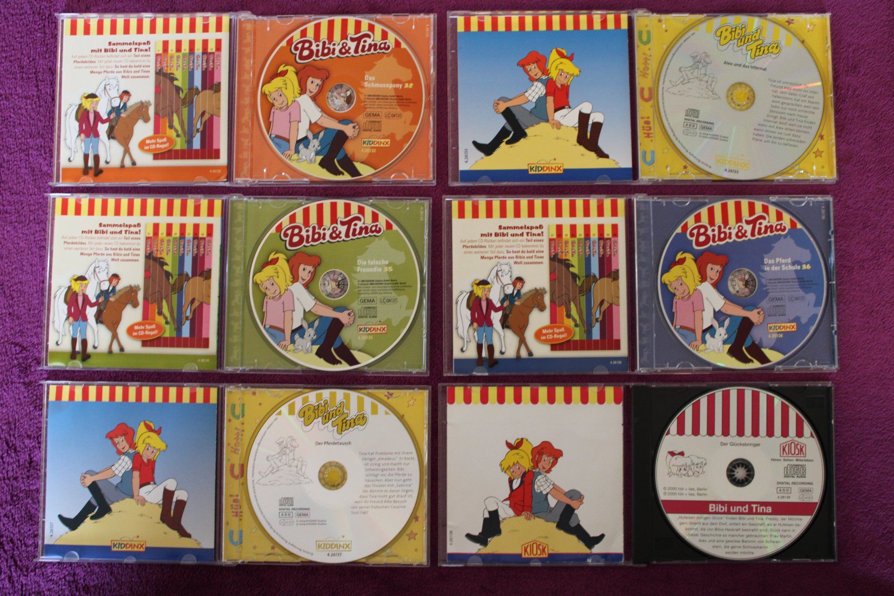 CD: 6 - Bibi & Tina - Hörspiel - CD´s – Usato da Müllheim Dorf venduto da Seeeule01 7