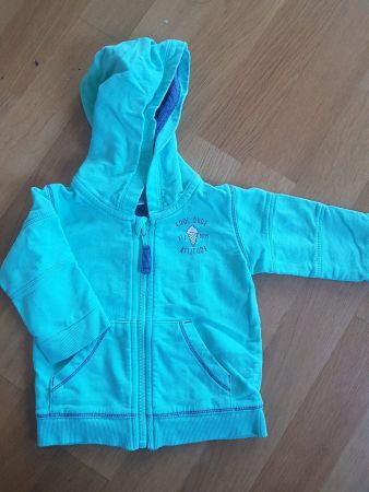 grüne Jacke, Gr. 68, Feetje
