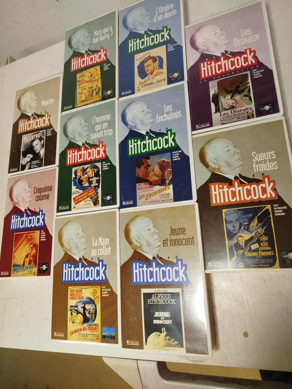 Alle VHS: 10 X VHS  Hitchcock – Gebraucht aus La Chaux-de-Fonds von Emmaus2300CDF 2