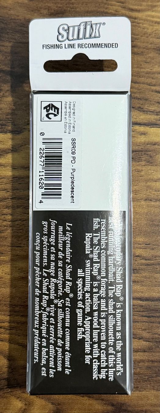 Rapala Esche: Rapala Shallow Shad Rap - 9cm 12g #3 – Nuovo e nell'imballaggio originale da Widnau venduto da Fishingtackle_Oggy 1