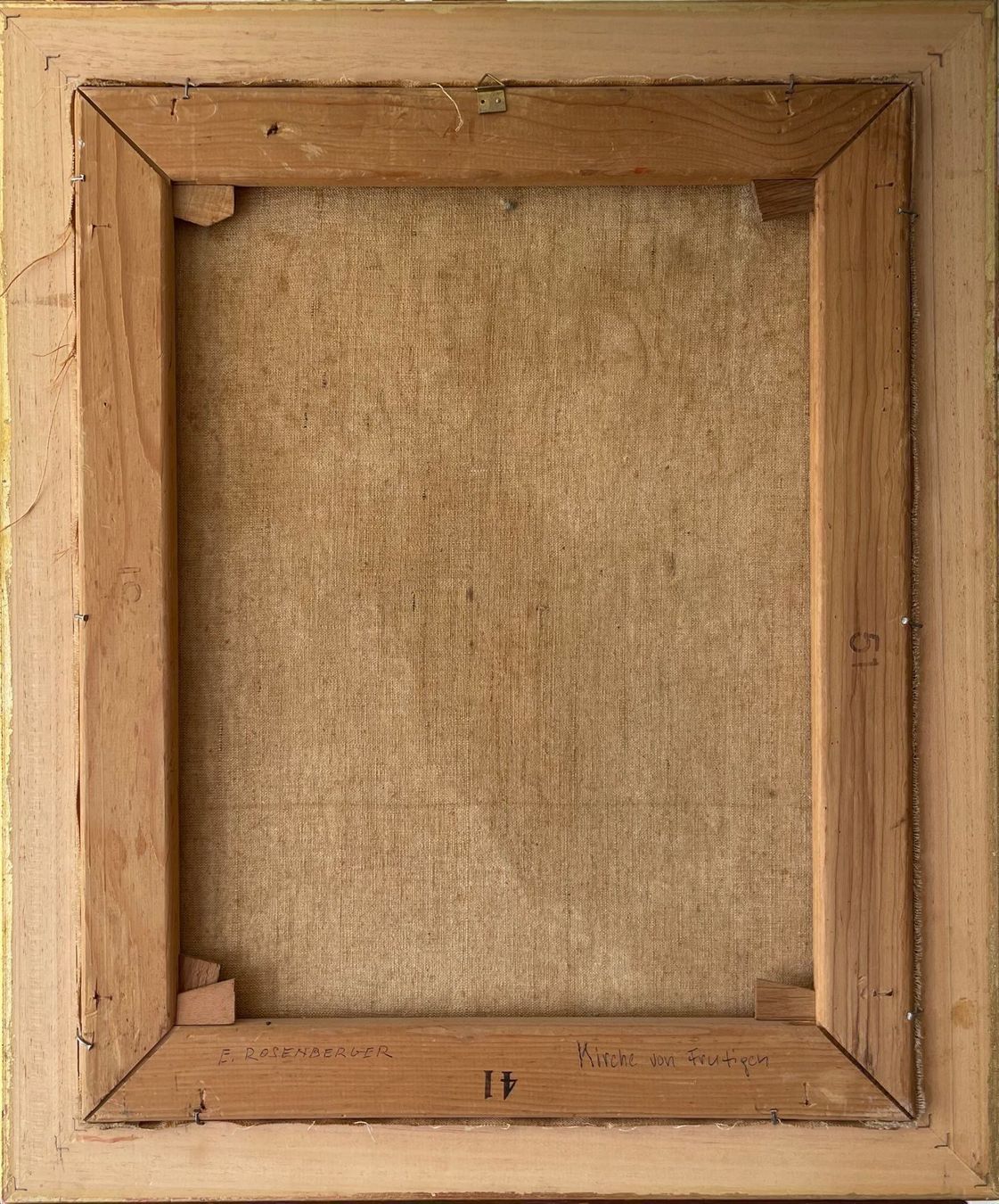 Gemälde: Rosenberger E. – Gebraucht aus Grosshöchstetten von Perle1951 3
