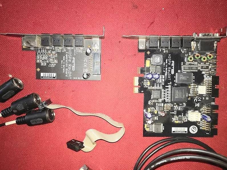 RME Schede audio: RME HDSPe RayDAT PCIe Audio Interface Card – Usato da Genève venduto da dave-id 1