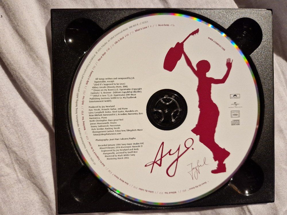 CD: Ayo – Joyful - Vergriffen! - c – Usato da Brittnau venduto da Zibu 2