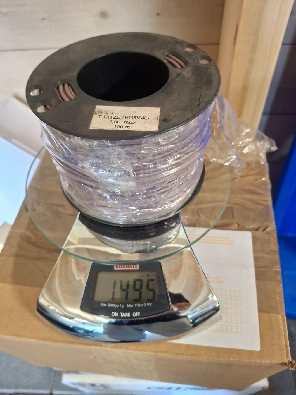 Cavi: AUTOLICHTKABEL 1.00mm², 5 x Rollen, – Usato da Horriwil venduto da TOKYONIGHTS