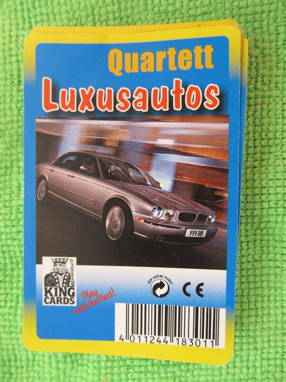 Quartett LUXUSAUTOS, King Cards | Kaufen auf Ricardo