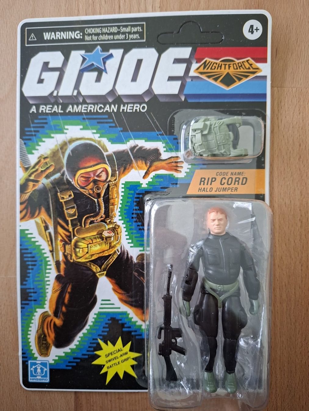 Hasbro Spielzeuge: G.I. Joe "Rip Cord" HasLab Hasbro Pulse Exclusive (O-Ring) – Neu (gemäss Beschreibung) aus Iragna von vicdeolive_0