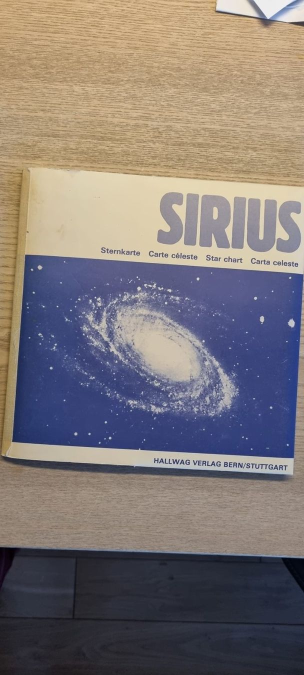 Cartoline: Sirius - Sternkarte - Carte céleste – Usato da Spiegel b. Bern venduto da sus_xj97
