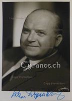 Oskar Wegrostek (1907-1972) Schauspieler SISSI - Autogramm