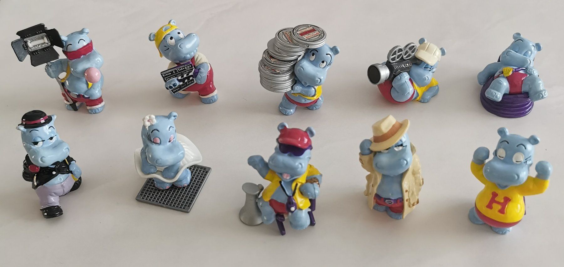 Happy Hippo Hollywood Stars 1997 Figuren Kinder Überraschung (Gebraucht ...