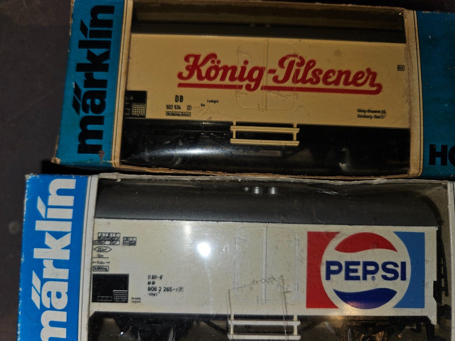 Märklin Modellini di ferrovie: Märklin Güterwagen  Konvolut mit OVP – Usato da Bern venduto da lukas90pilze 1