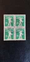 Briefmarken Block Tellknabe gestempelt Jahrgang 1927
