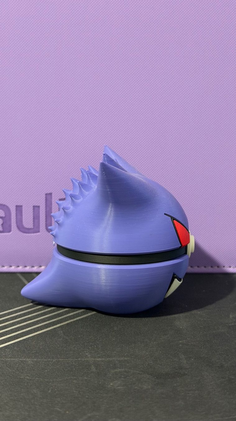 Pokémon Figuren: PokeBall Gengar made with a 3D printer – Neu (gemäss Beschreibung) aus Ascona von XGiOvAnNi95X 1
