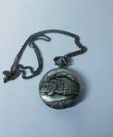 Vintage LKW Uhr Taschenuhr mit Kette 1970er