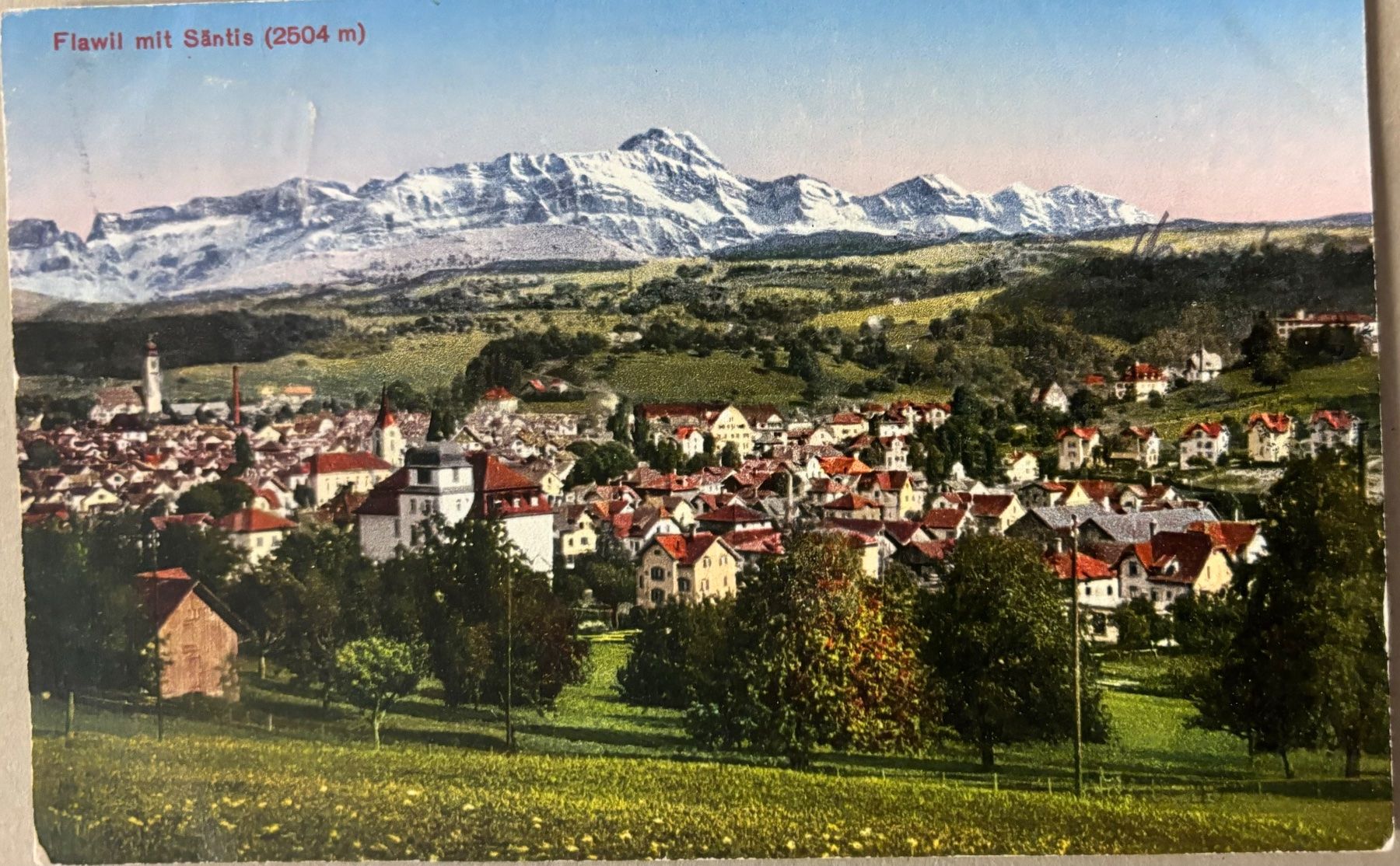 Ansichtskarten: Flawil – Gebraucht aus Frauenfeld von Merk52
