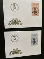 2 x Baumfrüchte mit Tab + Vollstempel Ausgabetag 7.9.2023