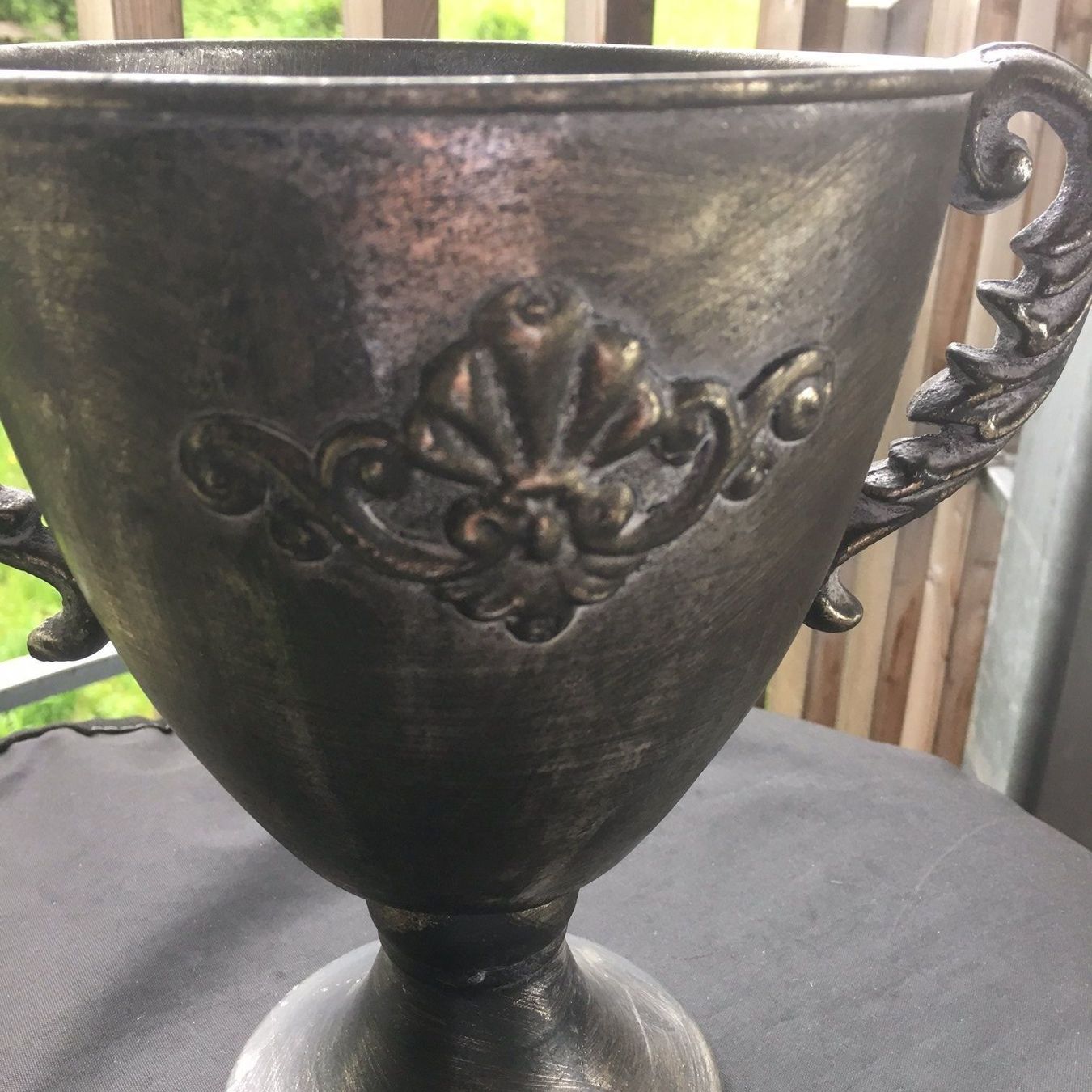 Vasi per fiori: Blumentopf/Art Ferro/Barockstyle/Neu – Nuovo e nell'imballaggio originale da Volketswil venduto da rubin74 3