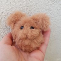 Handgemachte Mini Hase  Figur oder Schlusselanchanger