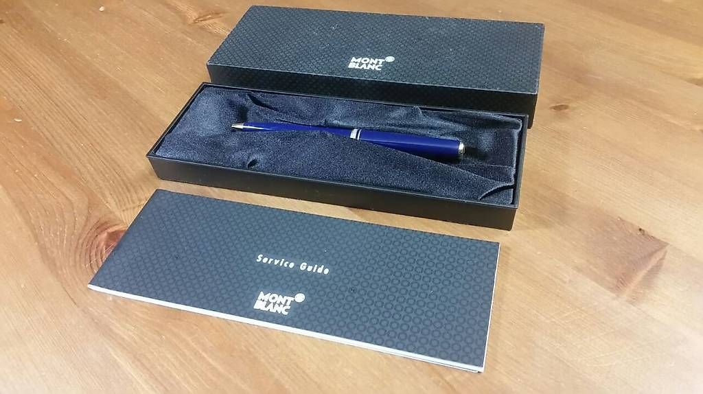 Montblanc Penna & Evidenziatori: Montblanc Kugelschreiber mit Case und Originalverpackung – Usato da Buttisholz venduto da alex_e30