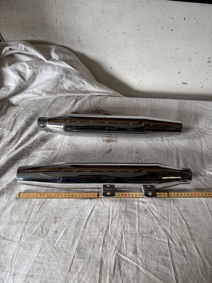 Harley-Davidson Sistemi di scarico: Harley Davidson Auspufftöpfe 65380-85 – Usato da Schötz venduto da Harley35 4