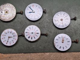 Lot de 6 mouvement anciens
