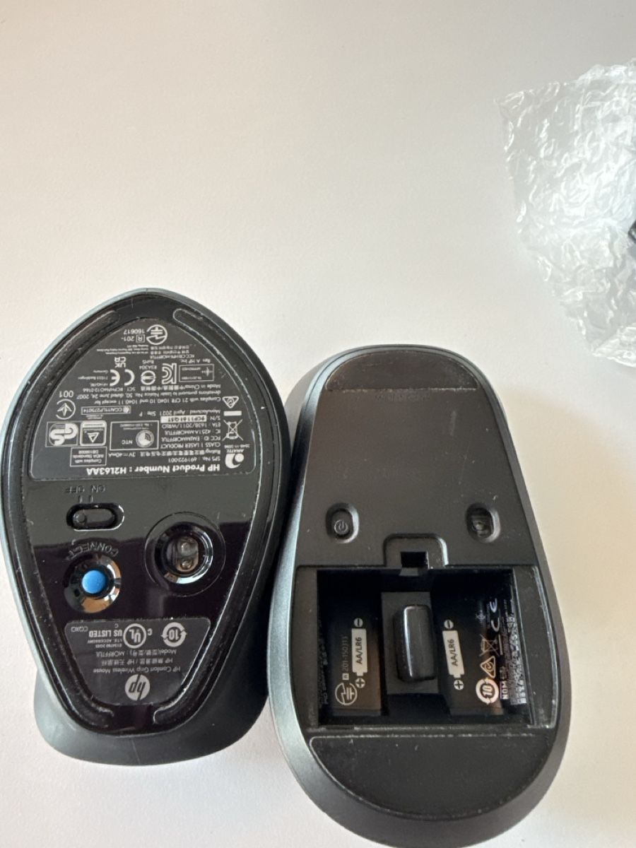 Microsoft Mouse: HP & Microsoft Wireless Mouse Black Used – Usato da Zürich venduto da nad_s27g 1