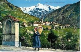 Contra TI  oberhalb Tenero + Locarno 1922 sehr gut erhalten