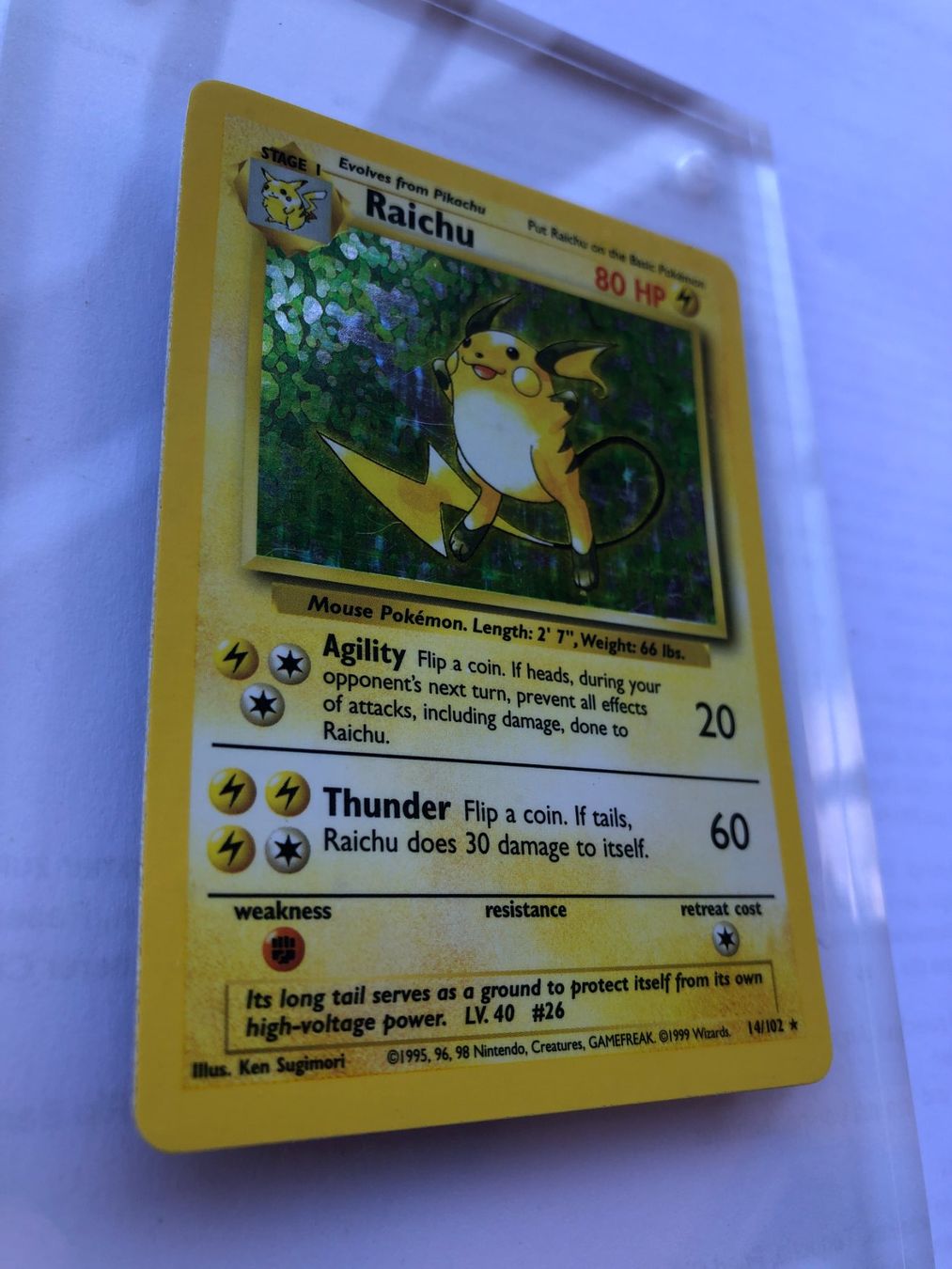 Carte collezionabili: Raichu Holo Base set - NM - ab 1.- – Usato da Giubiasco venduto da dan_pr8b 1