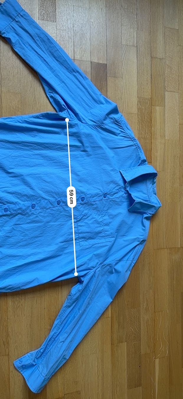 Hemden: Hellblaues Oversize Hemd – Gebraucht aus Zürich von Basilou98 4