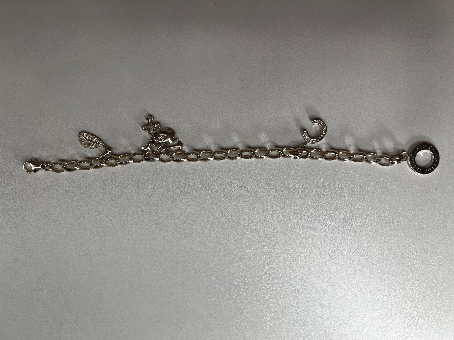 Thomas Sabo Bracciali & Braccialetti: Thomas Sabo Charm-Armband silber mit Anhänger – Nuovo (secondo la descrizione) da Zürich venduto da C.Bir 3