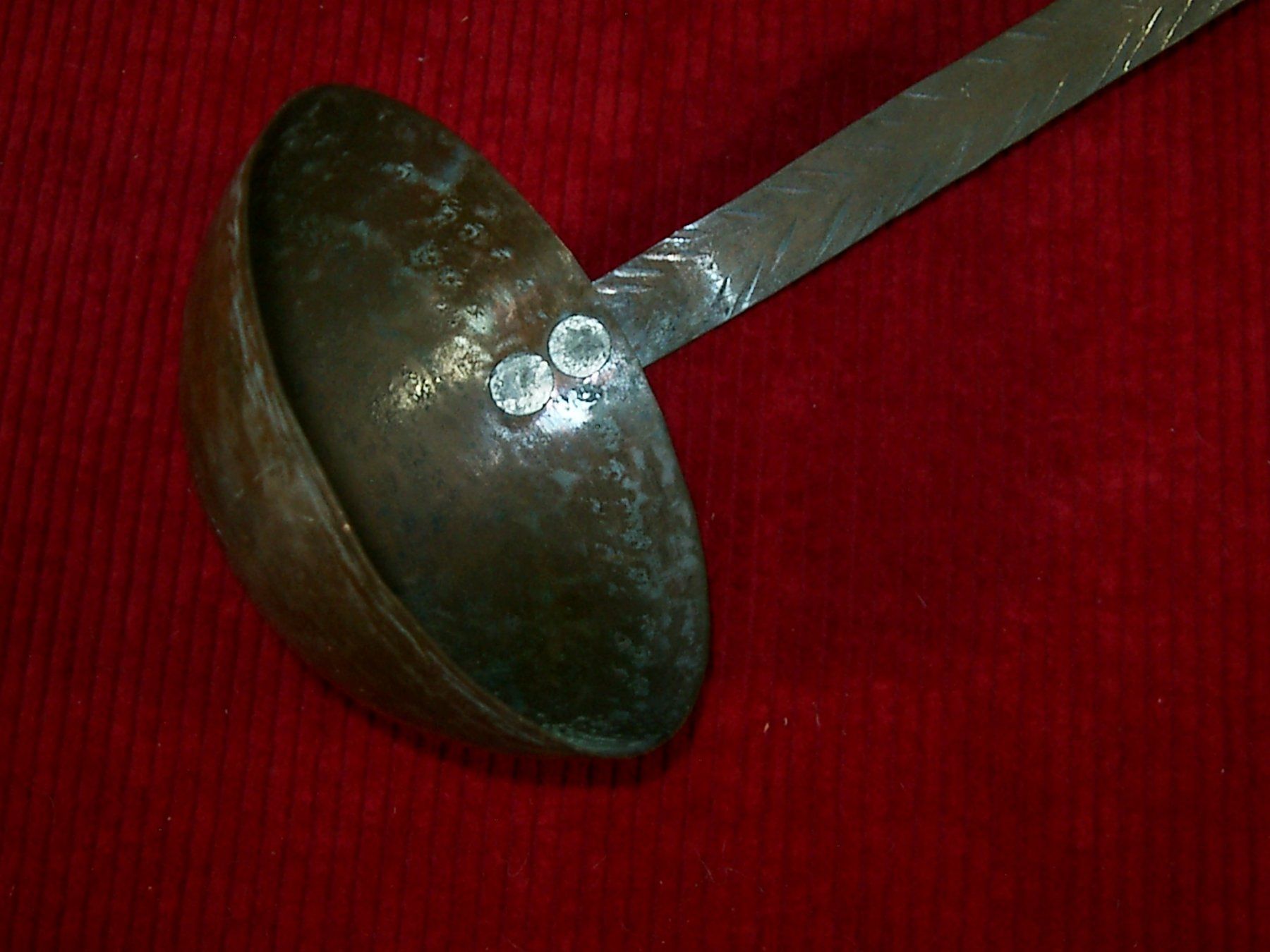 Cucchiai: Kupfer - Suppenkelle vintage/antik? – Usato da Laupen ZH venduto da tonisculati 2
