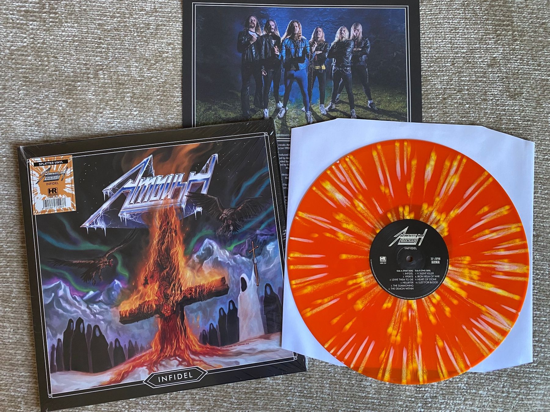 Schallplatten: Ambush – Infidel / LP – Neu (gemäss Beschreibung) aus Basel von Dinosauce
