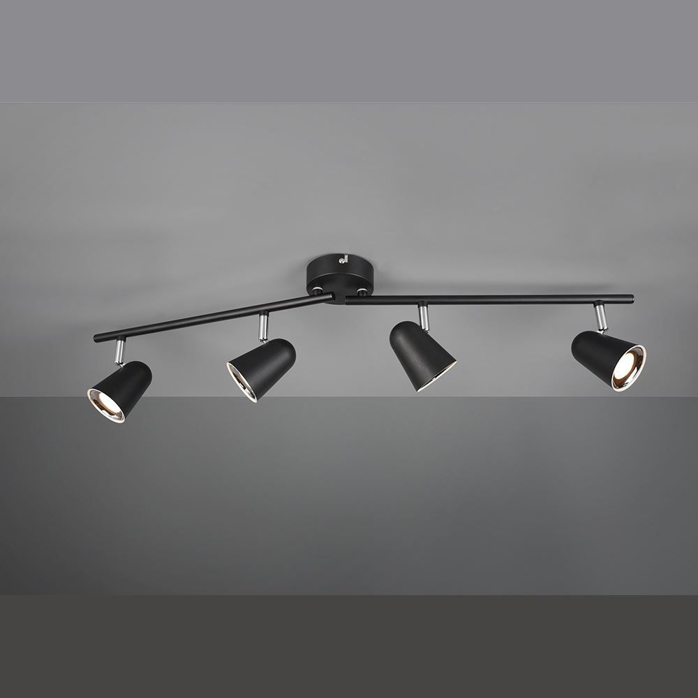 Lampade: LED Deckenleuchte, Schwarz, 78 cm x 9 cm – Nuovo (secondo la descrizione) da Kreuzlingen venduto da Smart-Light