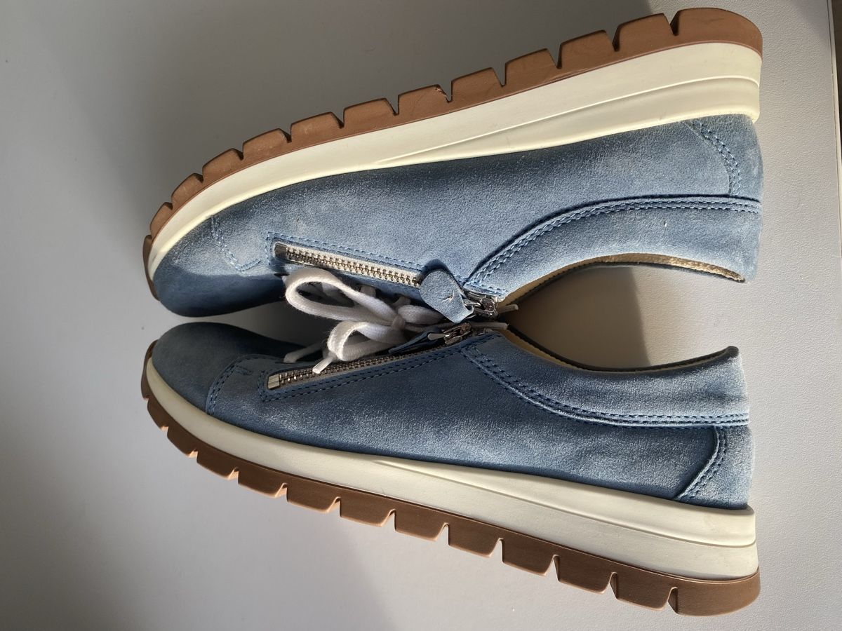 Scarpe da donna: Christian Diez Schnürschuhe hellblau Leder Gr. 7/41 – Nuovo (secondo la descrizione) da Meggen venduto da 6003Luzern 2