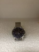 Montre Tommy Hilfiger homme cadran bleu bracelet maille neuv