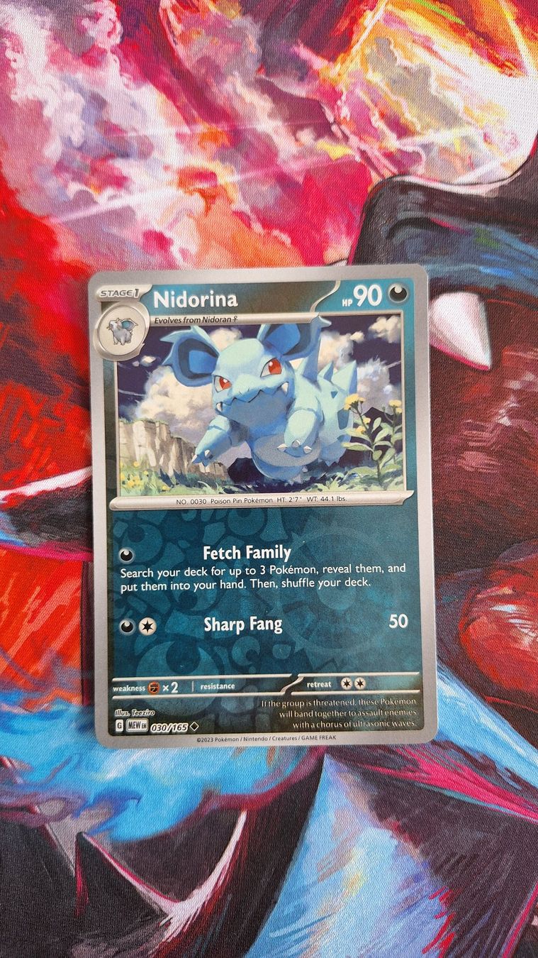 Pokémon Carte collezionabili: Nidorina - Reverse Holo - Pokemon Mew 151 – Usato da Altstätten SG venduto da GGsGameshop