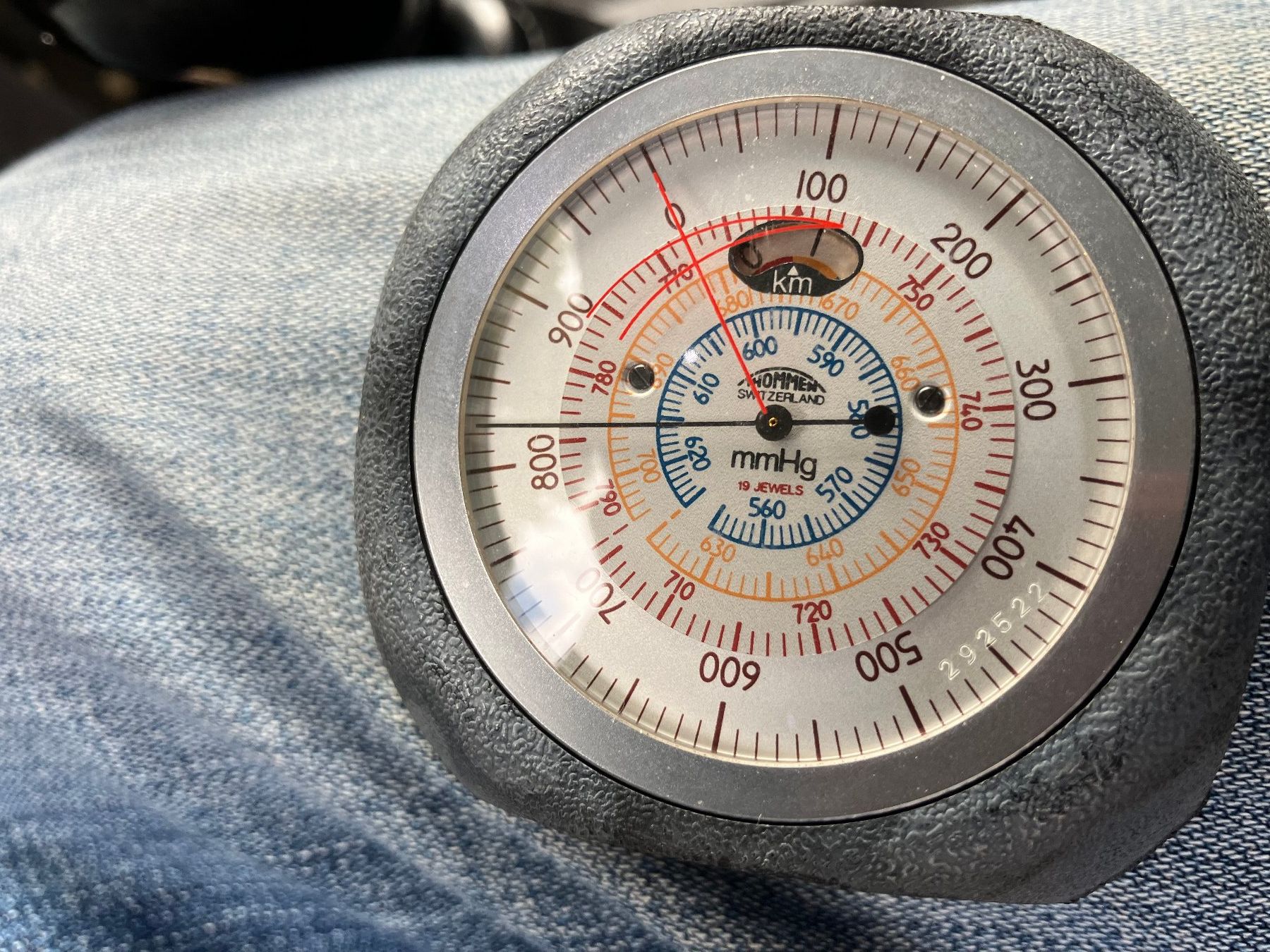 Revue Thommen Misurare: Thommen Taschenhöhenmesser Barometer 5000 Meter – Nuovo (secondo la descrizione) da Winznau venduto da gugi2009 6