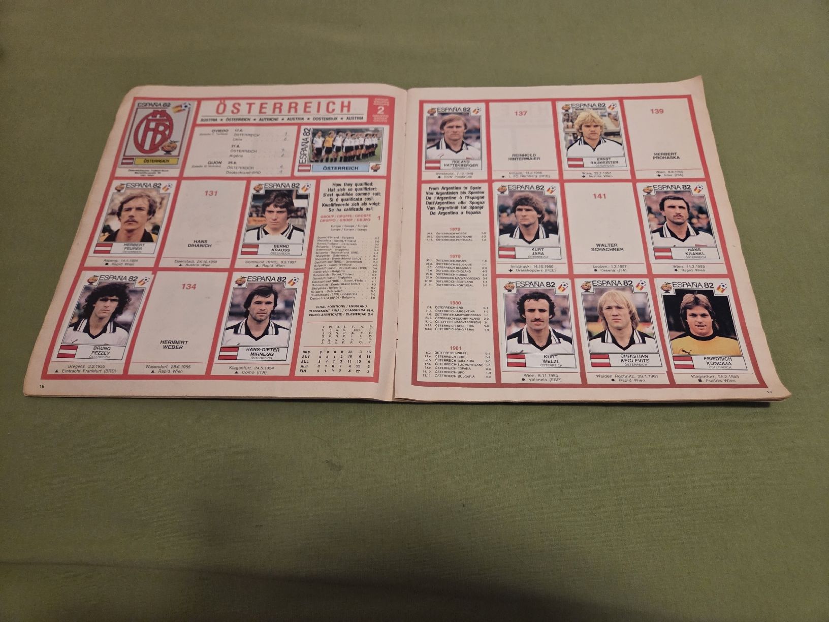 Panini Album: Panini Album WM 1982 – Usato da Embrach venduto da MamaSantos 3