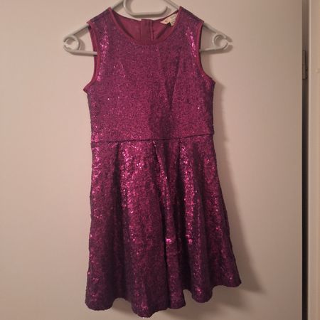Festliches Kleid v. YUMI, Gr. 140, Pailetten, Top Zustand
