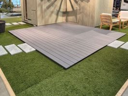 WPC Terrassenboden – 16 m² Ausstellungsmodell Giardina