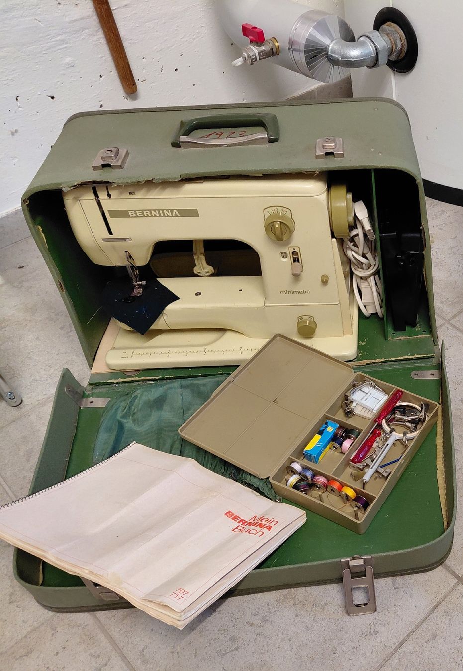Bernina Macchine da cucire: Bernina Näh-Maschine 707/717 – Usato da Balterswil venduto da mauz71