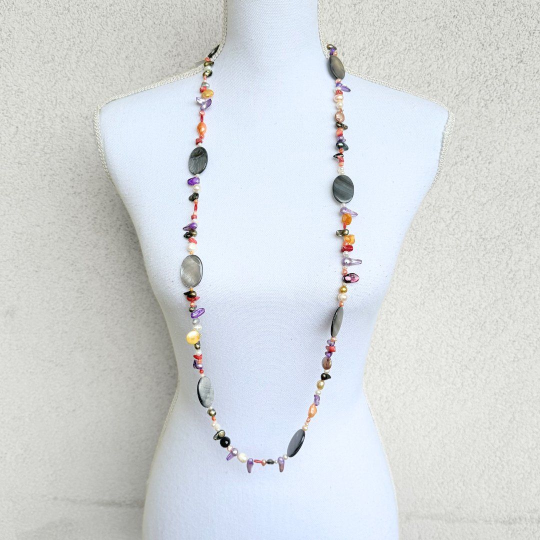 Catenine: Collier Multicolore – Usato da Vevey venduto da secondlifevevey