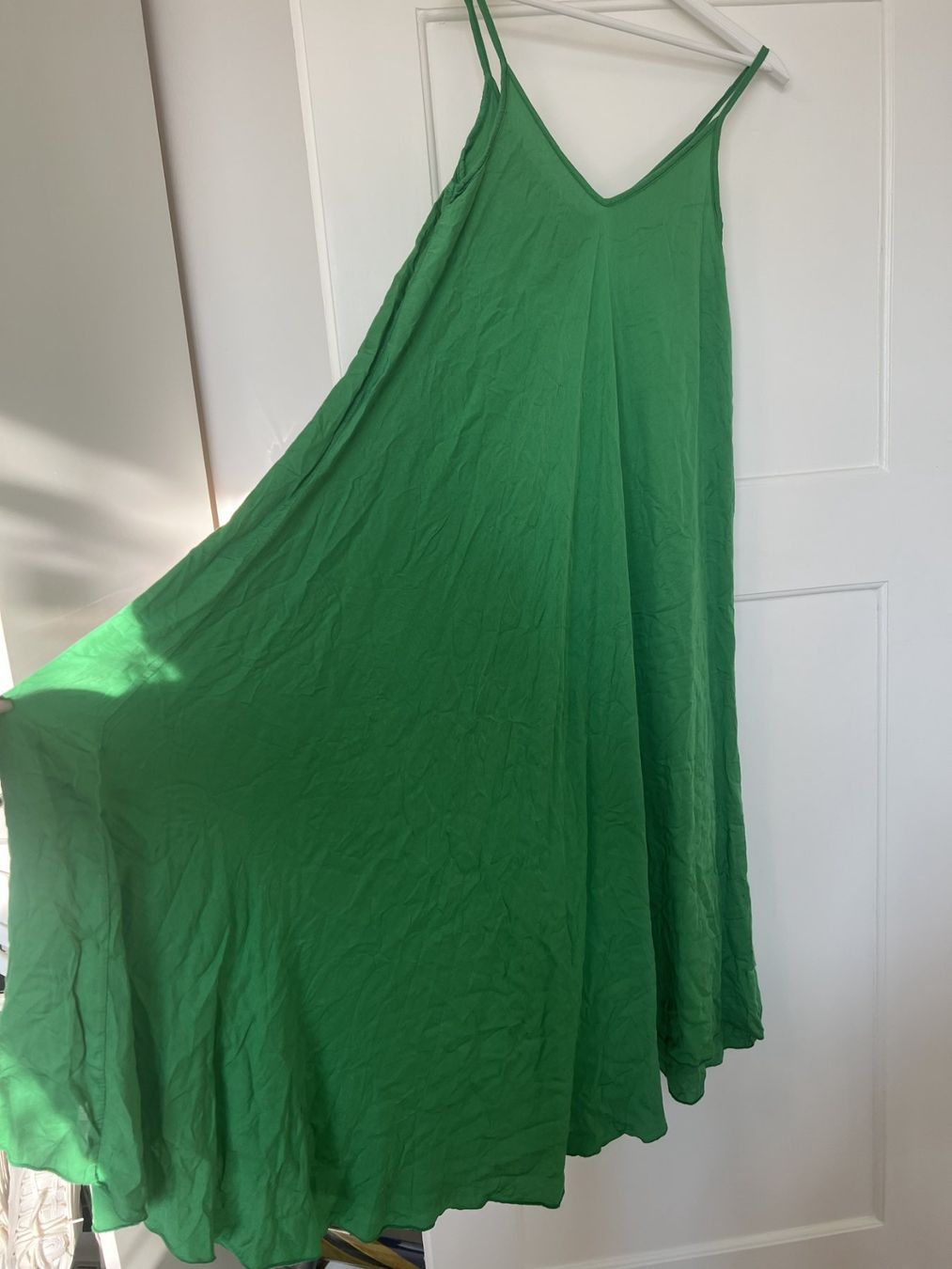 Kleider: Grünes Sommer Trägerkleid – Neu (gemäss Beschreibung) aus Bülach von deinmica 1