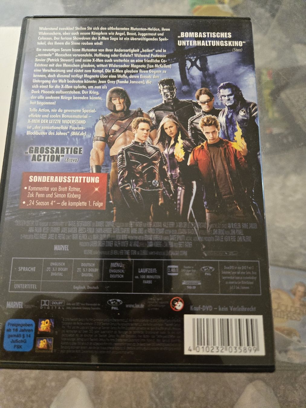 Tutti i DVDs: X-Men - Der Letzte Widerstand DVD – Usato da Bussigny venduto da Kfdlt 1
